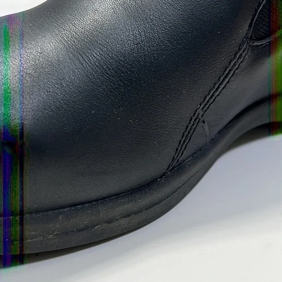 RED Wings  style # 2333 Black Leather steel toe skip resistant shoe size 7.5 - Picture 13 of 16